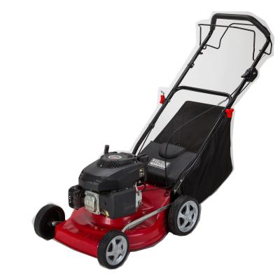 China 4-Stroke China factory WX-PM4602 18 inch gasoline 4 stroke hand push lawn mower for sale