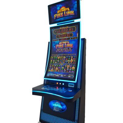 China Metal Cabinet Factory Price 55 Inch Curved Touch Screen Gaming Power 4 Fire Link Coin Operated Slot Machine for sale