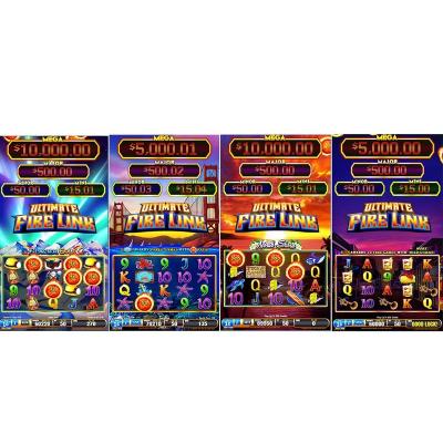 China Olvera Street Gambling Gambling Software Fire Link 8 In 1 Arcade Slot Game Board HT-1-4 for sale