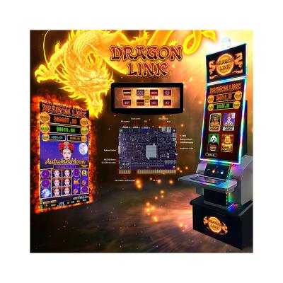 China factory price dragon link curved screen games slot machine arcade coin operated board HT-2-3 for sale