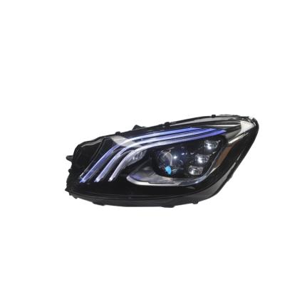 China SHIYU LAMPS HEAD LAMP FRONT LIGHT S-CLASS W222 14-17 LAMP CAR FULL LED FACELIFTING LIGHT for sale W222 s class for sale