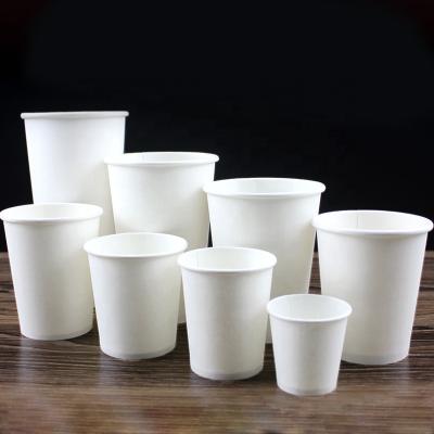 China 1 oz Disposable Paper Cup Custom Printing Disposable Single Wall Cup for sale