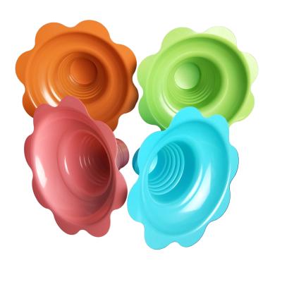 China 4oz CUP Shaving Ice Flower Cups Ice Cream Pet for sale