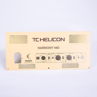 China For home audio and video equipment cheap price wholesale professional speaker panel stainless steel sound mixer variable panel for sale