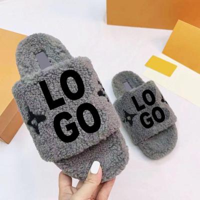 China Latest Fashion Trend Design Ladies Slippers Designer Sandals Women Famous Brands Designer Slippers Women Slides for sale