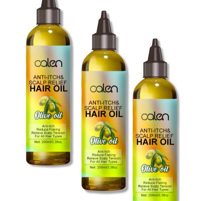 China Private Label Hair Scalp Oil Scalp Relief Scalp Relief Replenishing Anti-Itching Hair Oil for sale