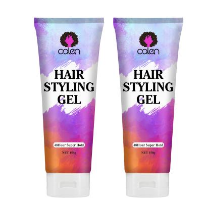 China Refined Private Label Alcohol Free Organic Shine Mold Firm Hold Hair Styling Gel For Women And Men for sale