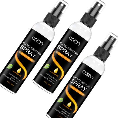 China 100ML Private Label Organic Nourishing Hair Styling Extra Hold Add Shine Braid Spray for sale