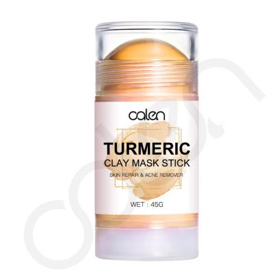 China Private Label Moisturizer Brightening Twist Turmeric Face Mask Deep Cleansing Stick for sale