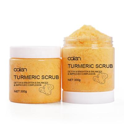 China Exfoliator Face And Exfoliating And Body Care Skin Acne Remove Honey Turmeric Scrub for sale