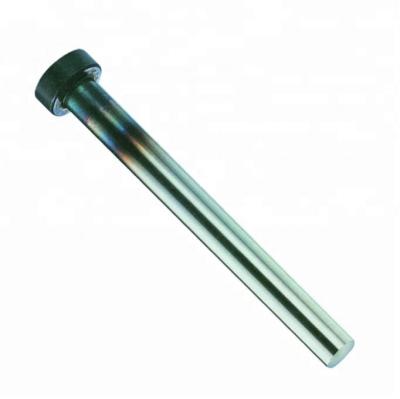 China DIN1530 Steel Straight Ejector Pin With Head Pulled Hardness for sale