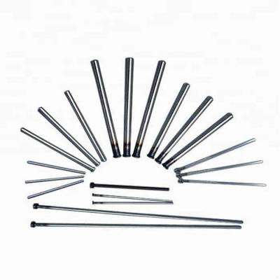 China Steel Professional Straight Ejector Pin Stepped Ejector Pin Flat Ejector Pin for sale