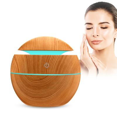 China 2021 New Mini Ultrasonic Light Color LED Cool-mist Humidifier Household Aromatherapy Machine Portable Essential Oil Diffuser Air Humidifier Usb for sale