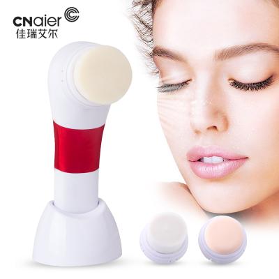 China Personal Care Facial Beauty Product AE-8287A 2-in-1 Brush Blood Vessels Removal Electric Brush AE-8287A 2-in-1 Skin Care Massager Detergent Facial Cleaning Brush for sale