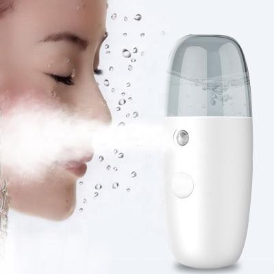 China Nano Spray Hydration Meter Moisturizing Cosmetic DEEP CLEANSING Facial USB Charging Nano Mist Sprayer Facial Steamer for sale