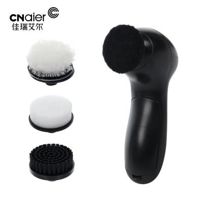 China Amazon Family High Quality Four Head Electric Shoe Brush Electric Polisher For Shoe Care Kit Shoe Cleaning Brush for sale