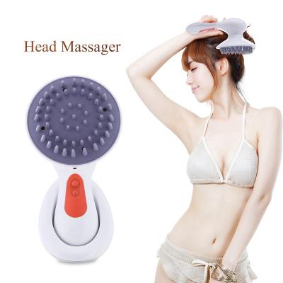 China Factory Price AE-902 Portable Wholesale Electric Scalp Massager Vibration Waterproof Electric Head Massager for sale