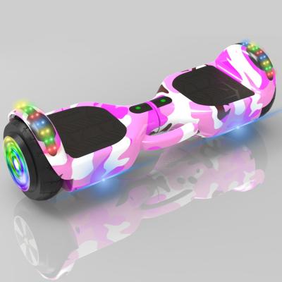 China Autobalance Scooter Hoverboard 6.5 Inch Self Balance Hoverboards With BT And LED Flashing Lights Hover Board for sale