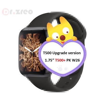 China MP3 New Smart Watch t500+ Playback 2021 Reloj Inteligente Hiwatch 6 Wristwatches Heart Rate Blood Pressure Monitoring Series 6 Smartwatch for sale