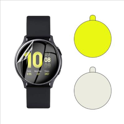 China 5d Anti-scratch Hydrogel Soft Tpu Screen Film Watch Protector 40mm 44mm MC66 C10 GW33 SG2 SG3 For Samsung Active 2 for sale