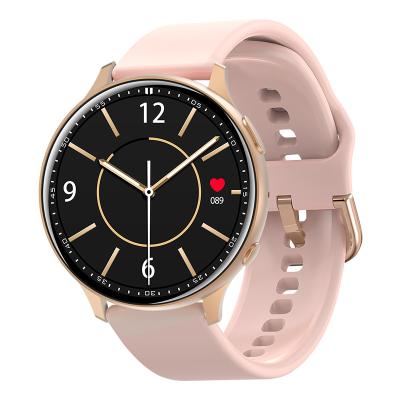 China Round Touch Screen Smart Watch MC66 BT Call Watches Cheap Men Women Fitness Watch Blood Pressure Oxygen Wristband Sport Smartwatch MC66 for sale