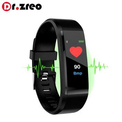 China Yoho Sports 115plus Smart Waterproof OLED Color Screen Blood Pressure Smart Band Wristband Fitness Tracker Heart Rate Monitor for sale