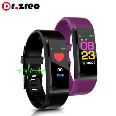 China Yoho Sports Hot Sale Smart Sports Watch 115PLUS Wristband Health Heart Rate Monitor Waterproof Smart Wristband Fitness Tracker for sale