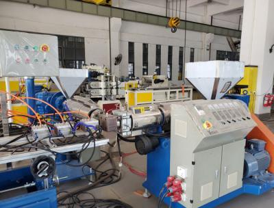 China PVC Shelf Info Strip Extrusion Machine Pvc Profile Production Line for sale