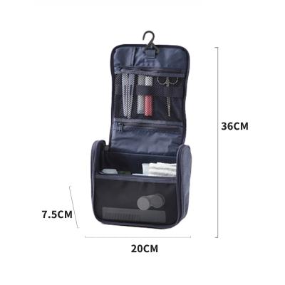 China Wholesale Custom Logo Large Capacity Cathroom Toilet Bag Fashion Travel Hanging Men's Toiletry Bag Custom Makeup Bag for sale