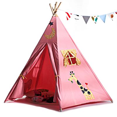 China Indian Soft Toy Tent Princess Room Custom Baby Parent-child Game Room Tent Cotton Children's Indian Tent Castle Toy House for sale