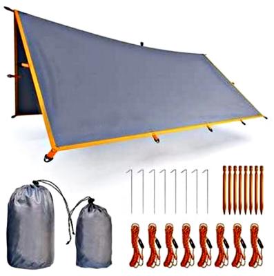 China Outdoor Activities Swing Rain Fly Tarp 300x300 UV Protection Waterproof 3000mm Hammock Tarp - Footprint & Tent Shelter for sale