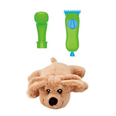 China New item intelligence /interactive smart game family toys item luxury 6 pieces luxury toys for kids dog grooming with accessories for sale