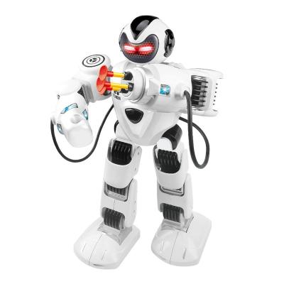 China SHOOT RUBBER MISSILES AWESOME SOUNDS BIG PLASTIC INTELLIGENT ELECTRONIC INFRARED ROMOTE CONTROL ROBOT WHOLESALE TOY WITH WALKING DANCE LIGHTING for sale