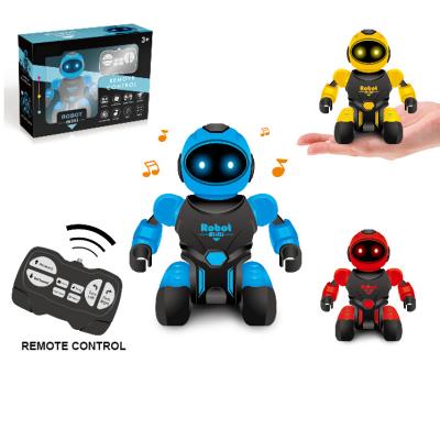 China Smart toys family game /development brain/new smart light smart toy R/C LED robot interactive toy mini games with singing dancing action program 3 color matched for sale