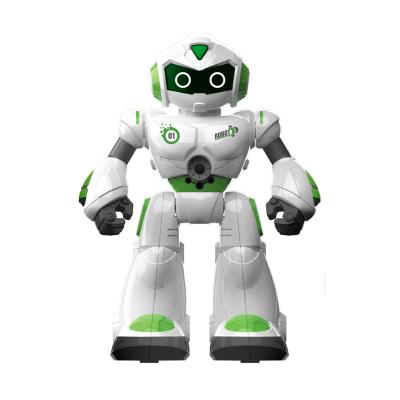 China Intelligent toys family game /interactive game/intelligent r/c toy robot educational new develoment item with voice lights walking/manual detection/gesture sensor/obstacle avoidance for sale