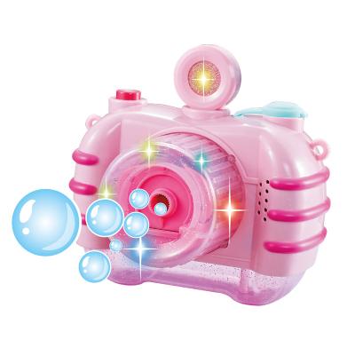 China Smart Early Educaional Foster New Item Interactive Intelligence Game Magic Bubble Camera With Lighting Music And Colorful Bubbles for sale