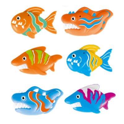 China Wholesale 2020 New Bathroom Game Funny Dive Hook Fish Indoor/Outdoor Swimming Game With 7 Pcs In 1 Blister for sale