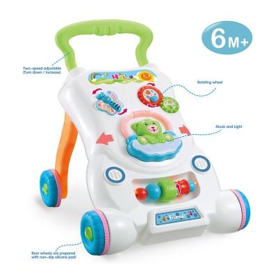 China Funny Toy Handle Length Kids Music Walker With Lighting Music Multi Function 46x9.4x34.5CM for sale