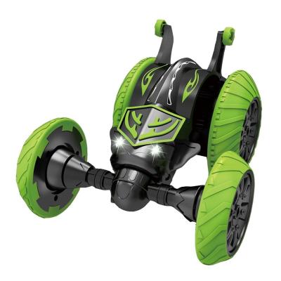 China 360 degree roratng 2.4G new style multifunctional remote control stunt monster vehicle w/ USB rotating tip flexible line for sale