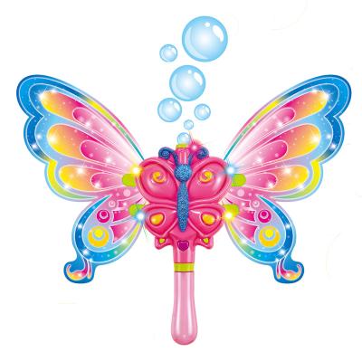 China Smart Early Educaional Foster Interactive Game Item Intelligence Toys 3 Color Matched Shape Bubble Cut Magic Butterfly New With Accessories And Colorful Bubbles for sale