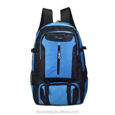 China Cheap Fashionable Lightweight Outdoor Adventure Waterproof 50L Hiking Backpack for sale