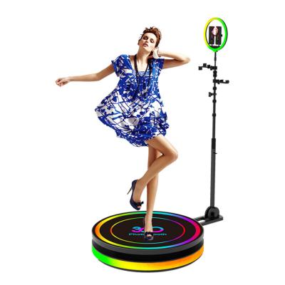 China 2022 Luxury Photo Booth Photo Booth Arcade Led Light Stand For 360 Configuration Amazon Photo Booth for sale