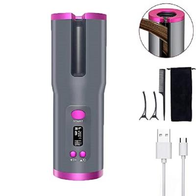 China Chinese kibble fast styling hair curler the most popular blow iron curling hair curler hair curler magic tech suppliers Mini Rechargeable Hair Curler for sale