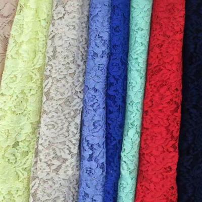 China 2019 Wholesale Popular High Quality Shrink-Resistant Embroidery Tying Lace Fabric for sale