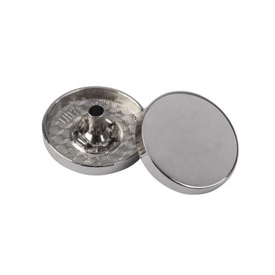 China 2020 zamark alloys viable flat jacket hat custom metal snap button 4 part spring for sale