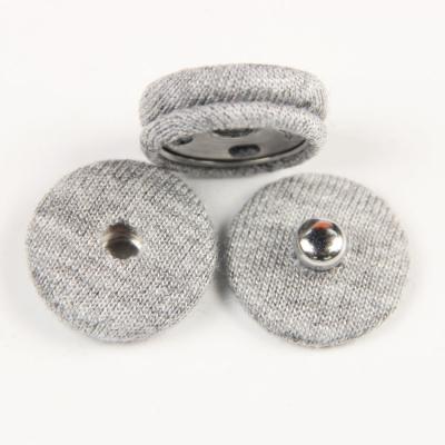 China Viable Wholesale Round Leg Cloth Covered Leg Buttons for sale