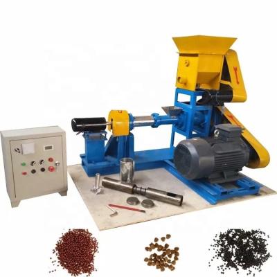 China Puffed Food Animal Feed Pellet Mill Machine For Making Floating Fish Food For Rainbow Trout for sale