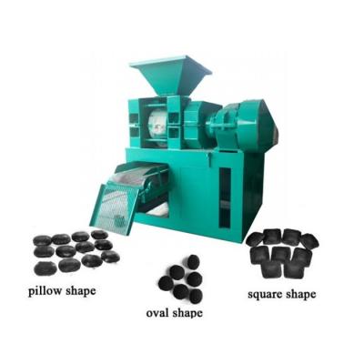 China Make BBQ and Ball Lime Ball Press Machine Charcoal Pulverized Charcoal Briquette Production Line for sale