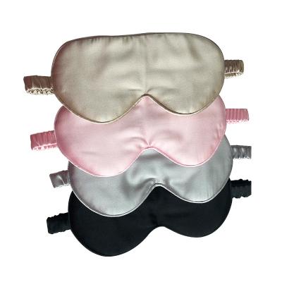 China Mluburry Silk Eye Mask Blackout Sleep Eye Mask Anti Pill And Pocket Adjustable Silk Rose Silk Eye Mask for sale