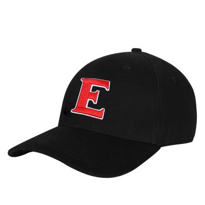 China High Quality Caps Custom Black Curve Bill Embroidered Logo Fitted Baseball Caps Dad Cap en venta